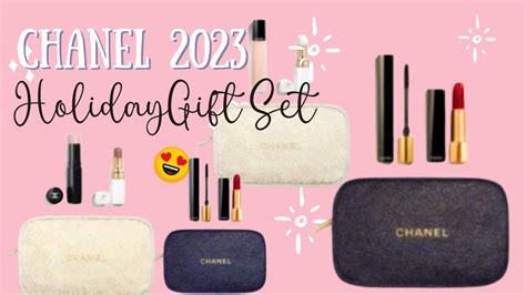 chanel christmas 2023 gift sets.